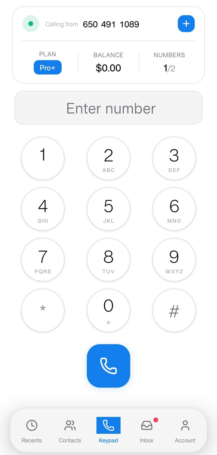 Voklit app screenshot